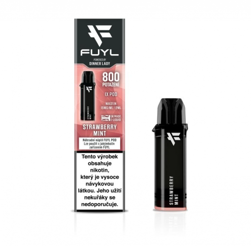 Dinner Lady FUYL POD prefill Strawberry Mint