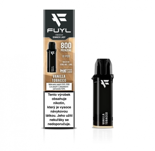 Dinner Lady FUYL POD prefill Vanilla Tobacco