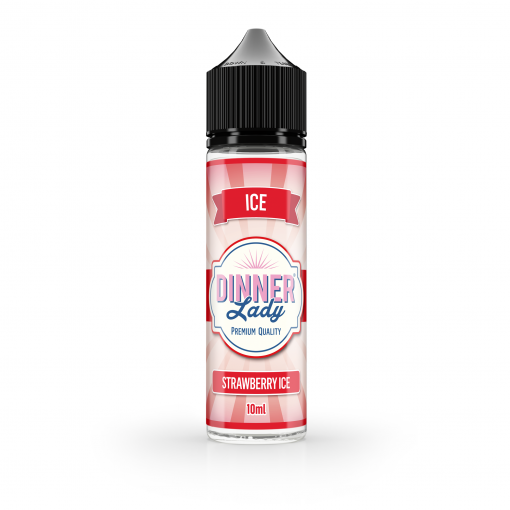 Dinner Lady - Ice - Strawberry Ice 10ml Longfill