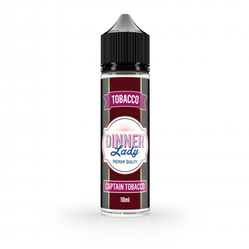 Dinner Lady - Tobacco - Captain Tobacco 10ml Longfill