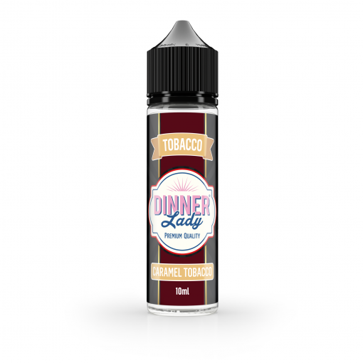 Dinner Lady - Tobacco - Caramel Tobacco 10ml Longfill