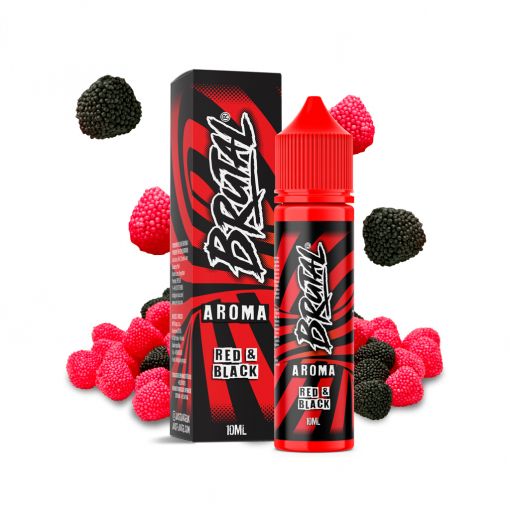 Flavour Just Juice - Brutal - Red & Black / Raspberry jelly candy with blackcurrant SnV 10ml