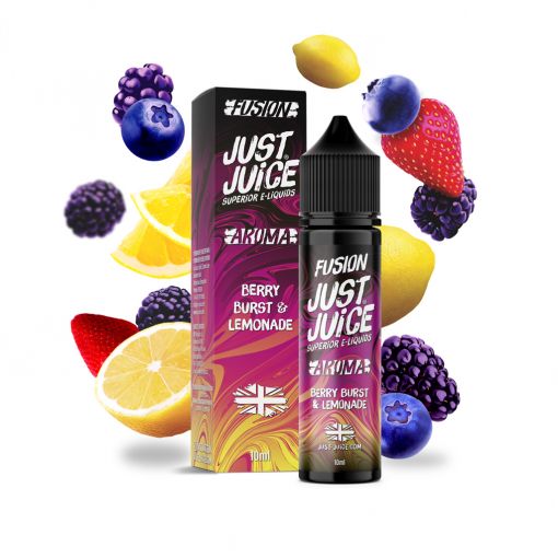 Just Juice - Fusion Berry Burst and Lemonade 10ml Longfill