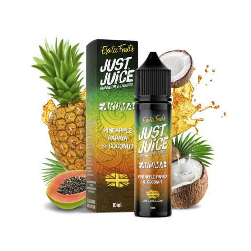 Just Juice - Pineapple, Papaya & Coconut 10ml Longfill