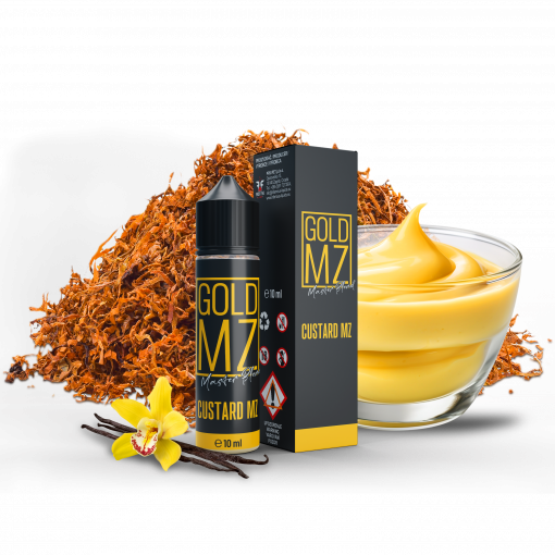 SNV Infamous Originals - Gold MZ Custard - Tobacco with custard, 20ml