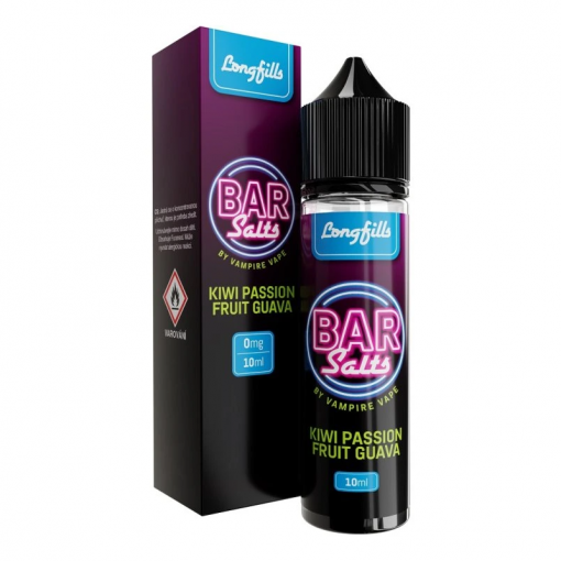 Bar Salts by Vampire Vape SnV Kiwi Passionfruit Guava 10ml Longfill