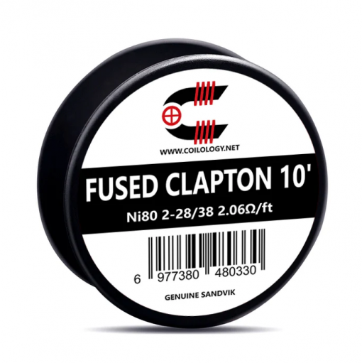 Coilology Ni80 nichrome wire - Fused Clapton - 2,06ohm/ft - 3,04 m