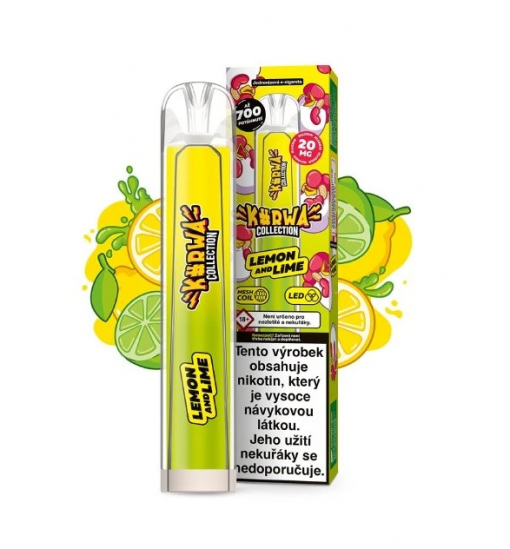 KURWA Collection Disposable cigarette Lemon and Lime